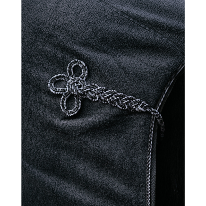 LeMieux Kudos Luxe Fleece Rug - Black-3