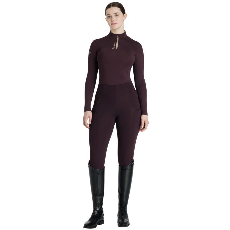LeMieux Classique Base Layer - Damson-4