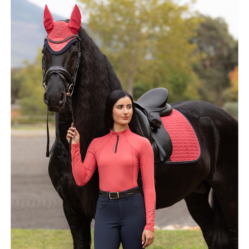 LeMieux Classique Base Layer - Cranberry-8