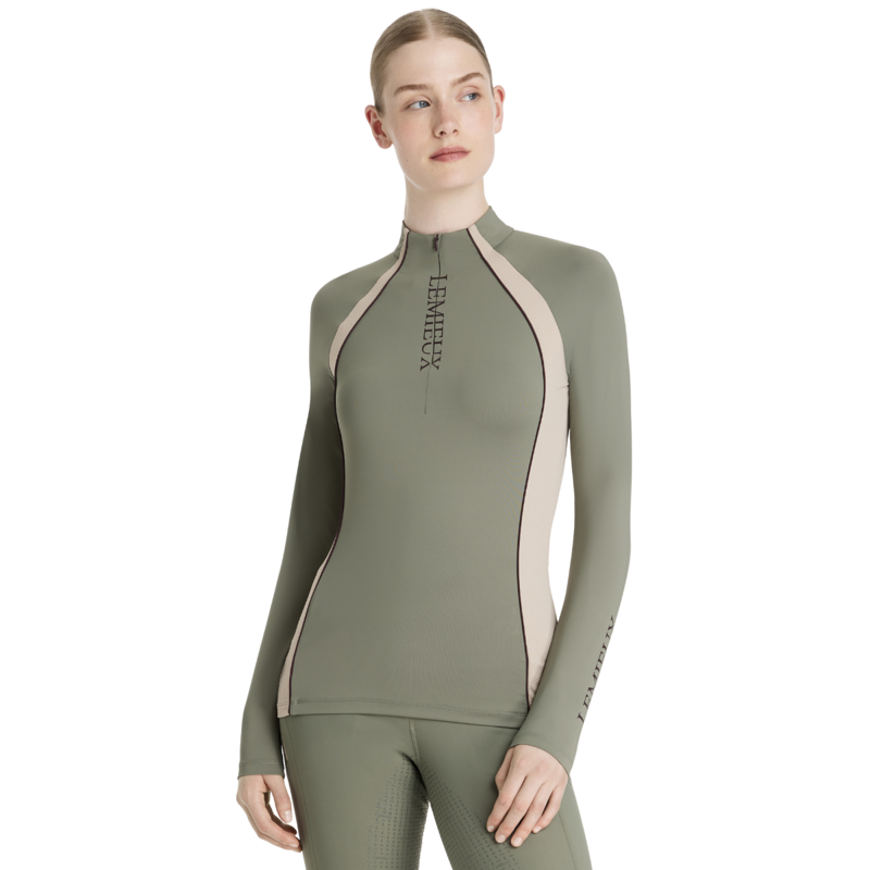 LeMieux Philippa Mesh Base Layer - Rosemary-1