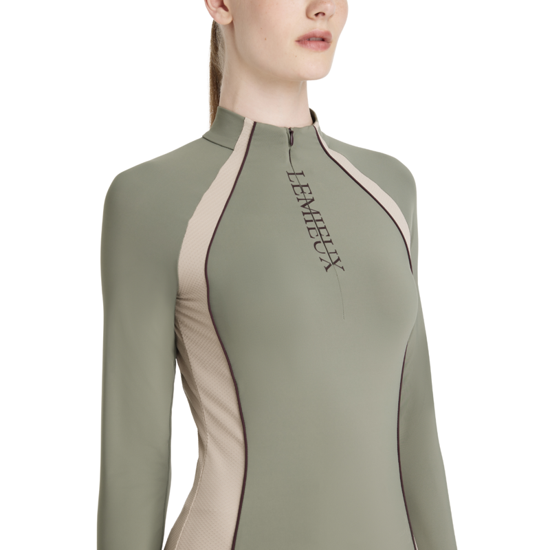 LeMieux Philippa Mesh Base Layer - Rosemary-3