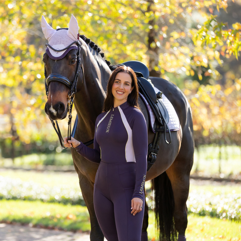 LeMieux Philippa Mesh Base Layer - Juniper-6