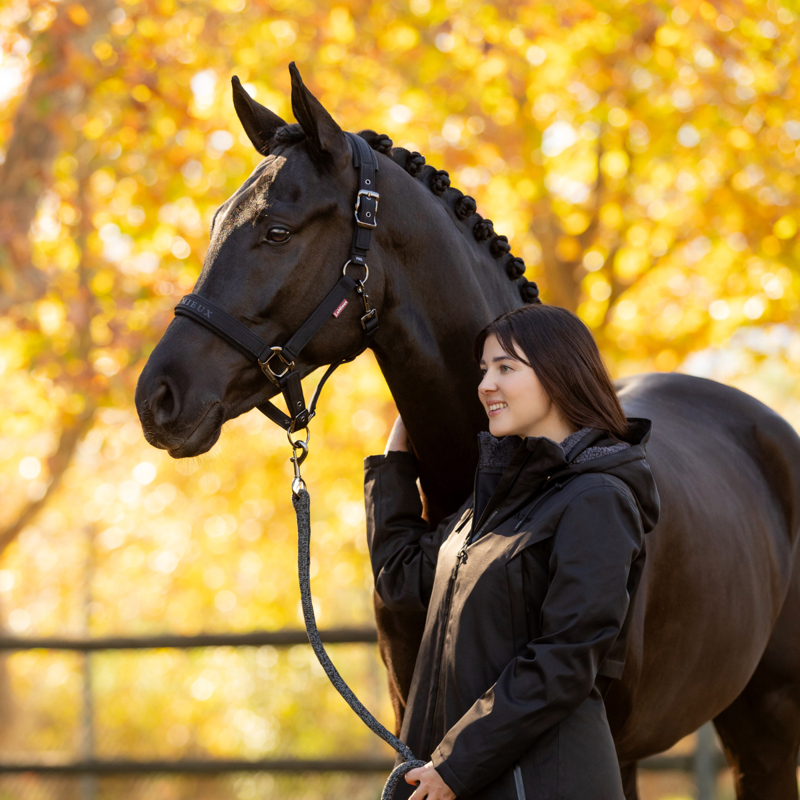 LeMieux Finesse Headcollar - Black-1