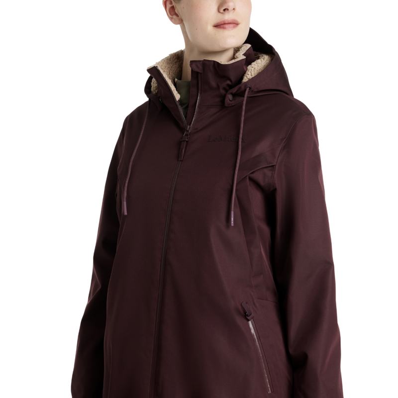 LeMieux All Elements Robe - Damson-4