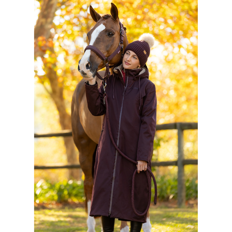 LeMieux All Elements Robe - Damson-6