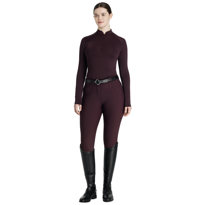 LeMieux Heyden Lightweight Base Layer - Damson-3