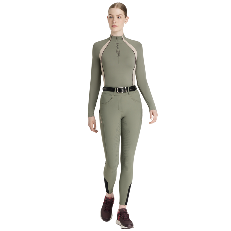 LeMieux Amy Brushed Breggings - Rosemary-2