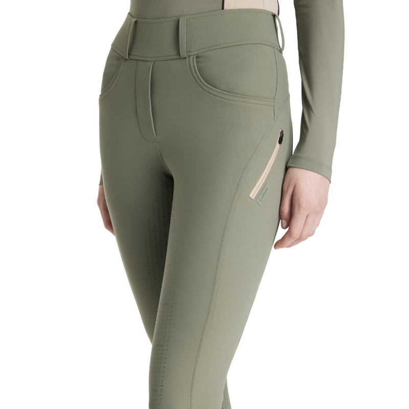 LeMieux Amy Brushed Breggings - Rosemary-3