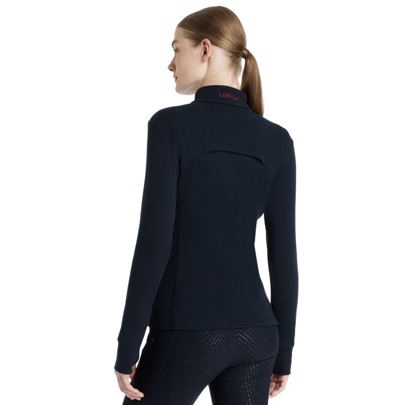 LeMieux Frances Quarter Zip Fleece - Navy-1
