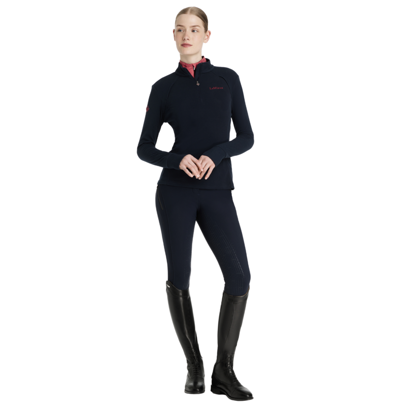 LeMieux Frances Quarter Zip Fleece - Navy-3