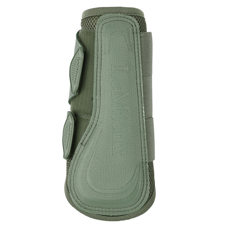 LeMieux Arika Mesh Brushing Boots - Rosemary-1