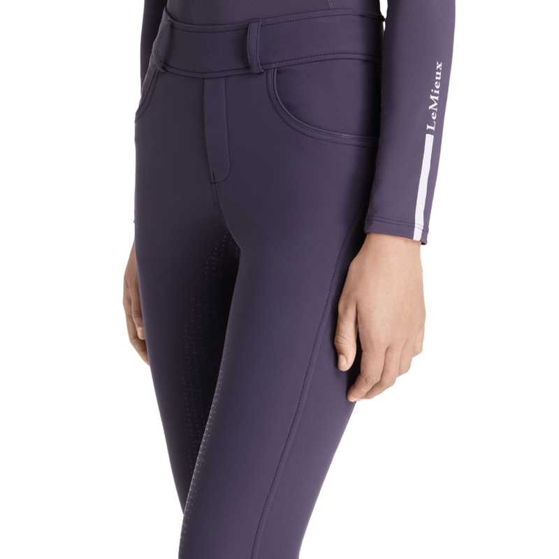 LeMieux Young Rider Ella Brushed Breggings - Juniper-3