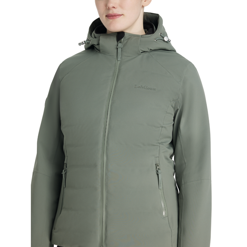 LeMieux Brooke Waterproof Hybrid Jacket - Rosemary-3