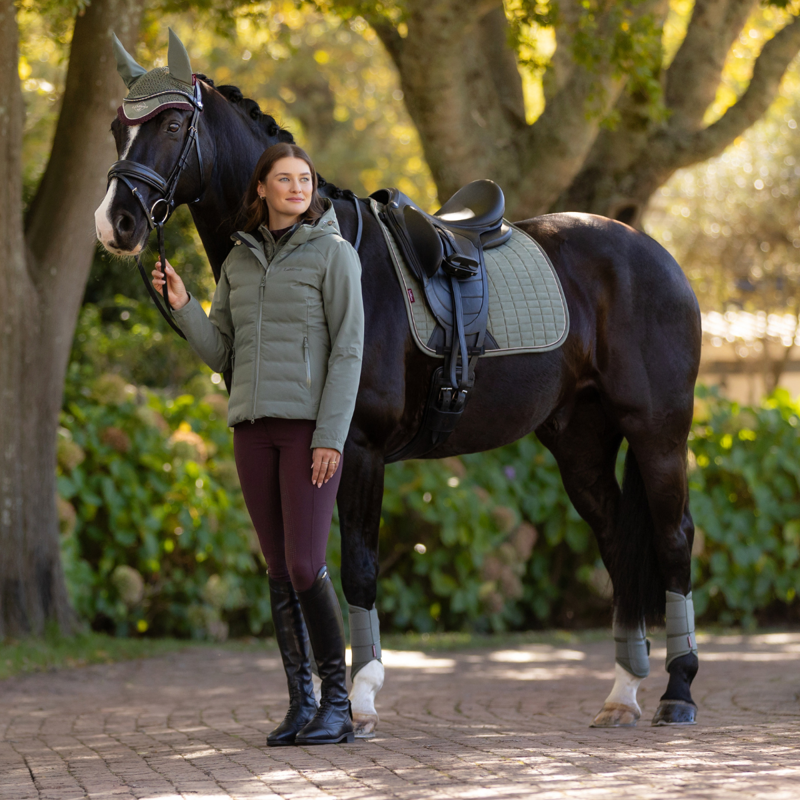 LeMieux Brooke Waterproof Hybrid Jacket - Rosemary-6