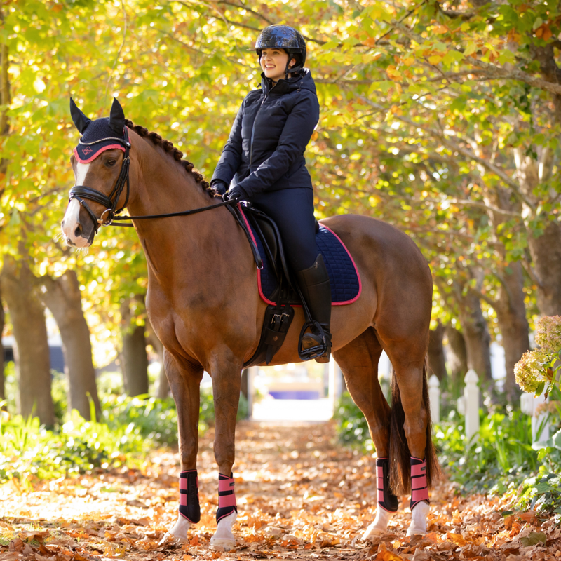 LeMieux Brooke Waterproof Hybrid Jacket - Navy-7