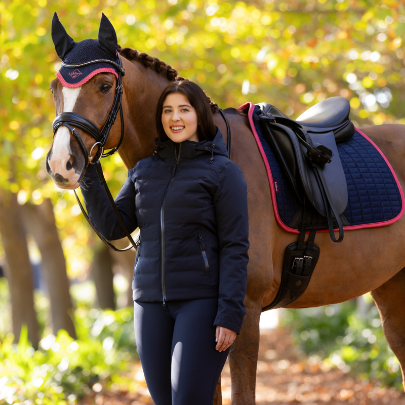 LeMieux Brooke Waterproof Hybrid Jacket - Navy-6