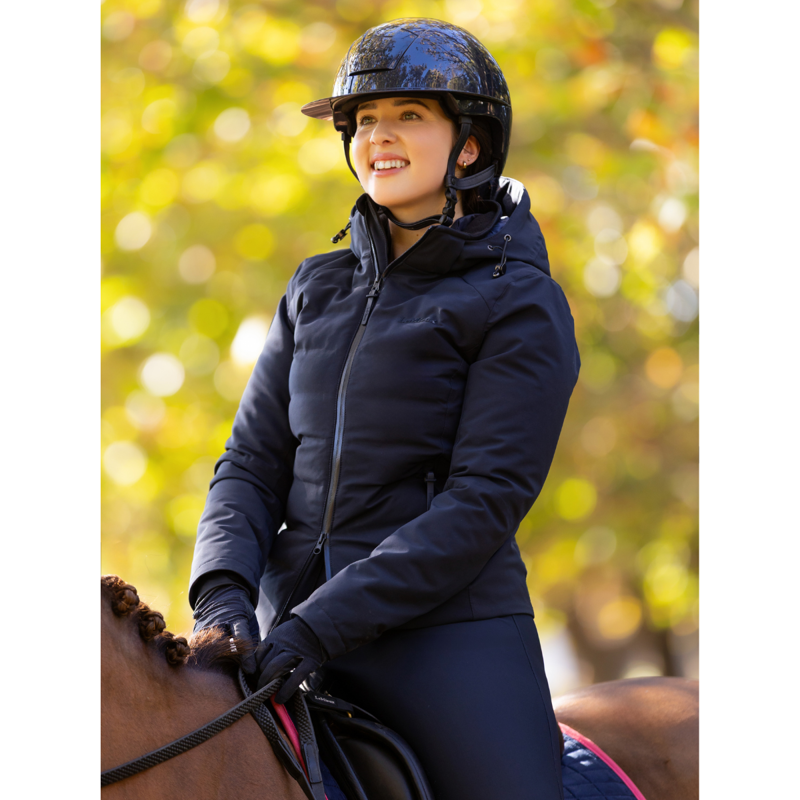 LeMieux Brooke Waterproof Hybrid Jacket - Navy-5