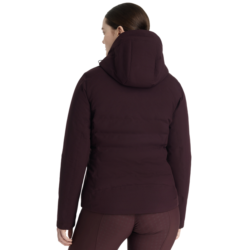 LeMieux Brooke Waterproof Hybrid Jacket - Damson-1