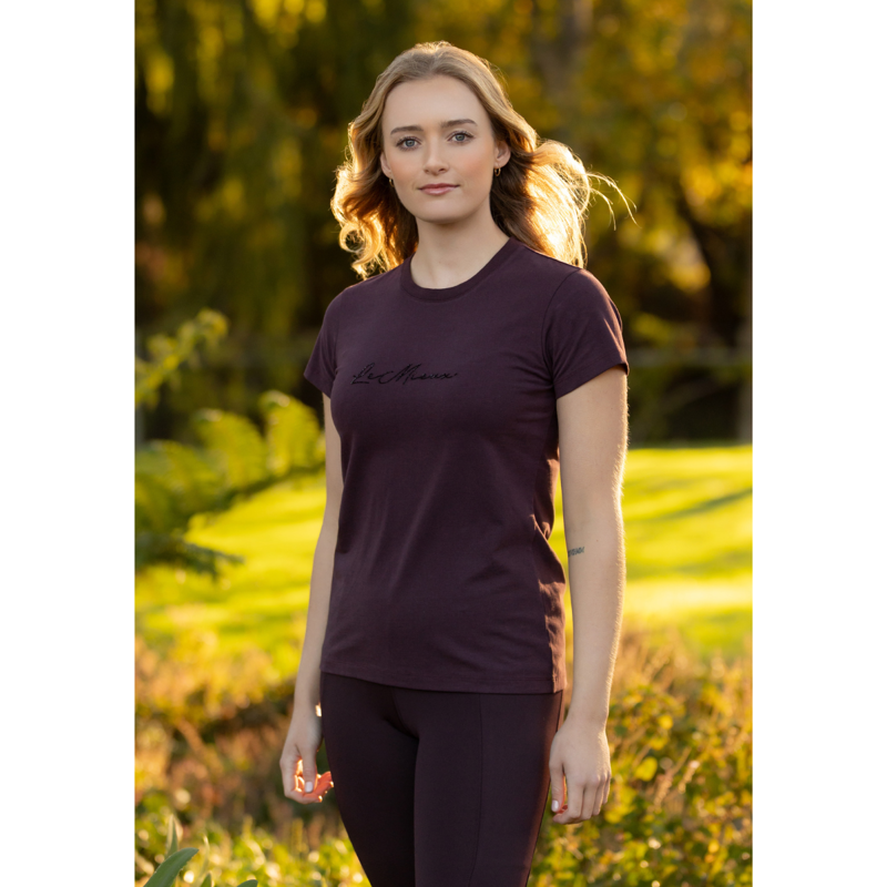 LeMieux Classique T-shirt - Damson-4
