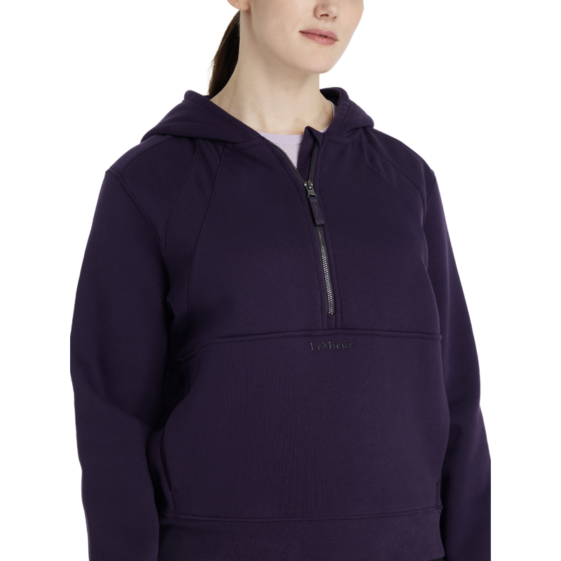 LeMieux Henrietta Half Zip Hoodie - Juniper-2