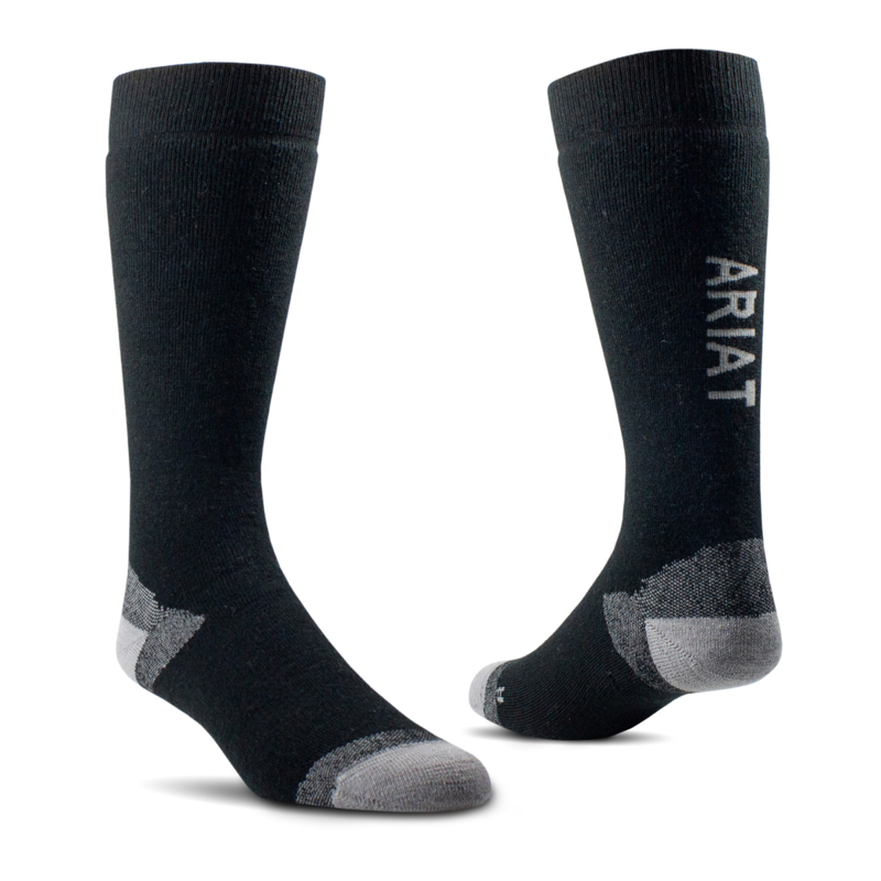 Ariat Country Performance Merino Sock - Black