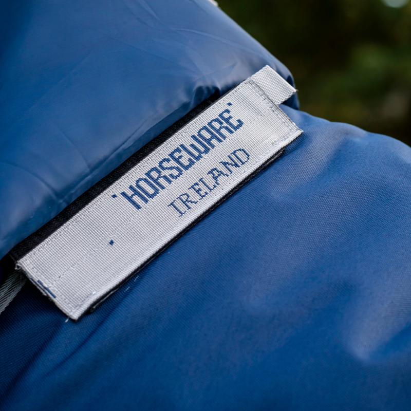 Horseware Amigo 1200D FieldSafe Plus 100g Turnout - Navy/Titanium Grey/Silver-2