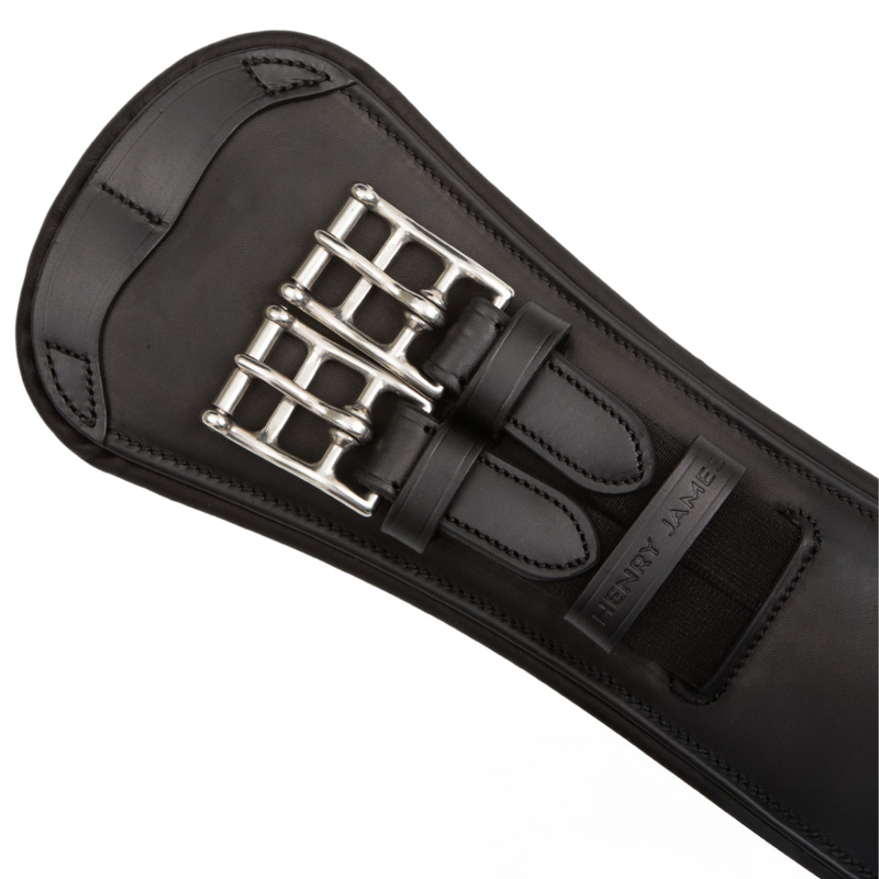 Henry James Symmetry Anatomic Short Girth - Black-3