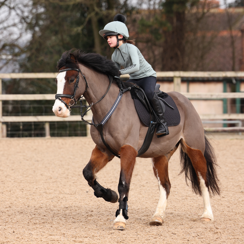 Aubrion Young Rider React Winter Base Layer - Sage-10