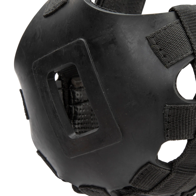 Shires Freegraze Airflow Grazing Muzzle - Black-4