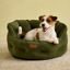 Joules Chesterfield Pet Bed - Khaki