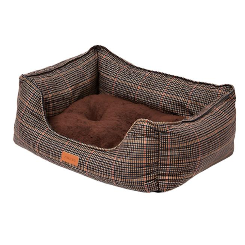 Joules Henson Check Box Bed-1