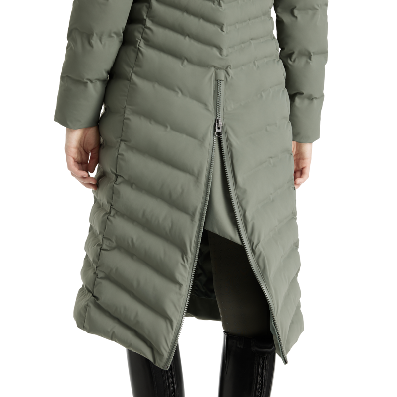 LeMieux Hayley Water Resistant Longline Puffer Coat - Rosemary-3