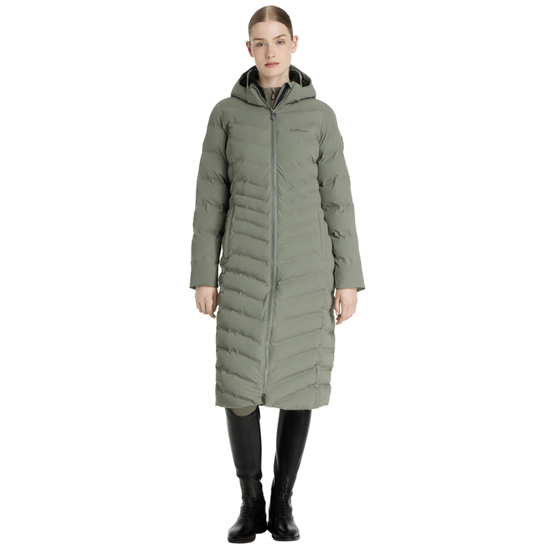LeMieux Hayley Water Resistant Longline Puffer Coat - Rosemary-2