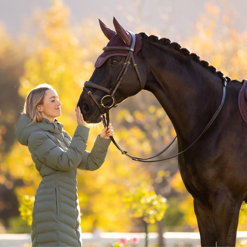 LeMieux Hayley Water Resistant Longline Puffer Coat - Rosemary-6