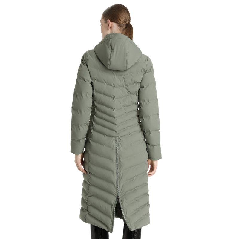 LeMieux Hayley Water Resistant Longline Puffer Coat - Rosemary-1