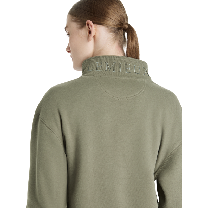 LeMieux Keira Quarter Zip Sweat - Rosemary-2