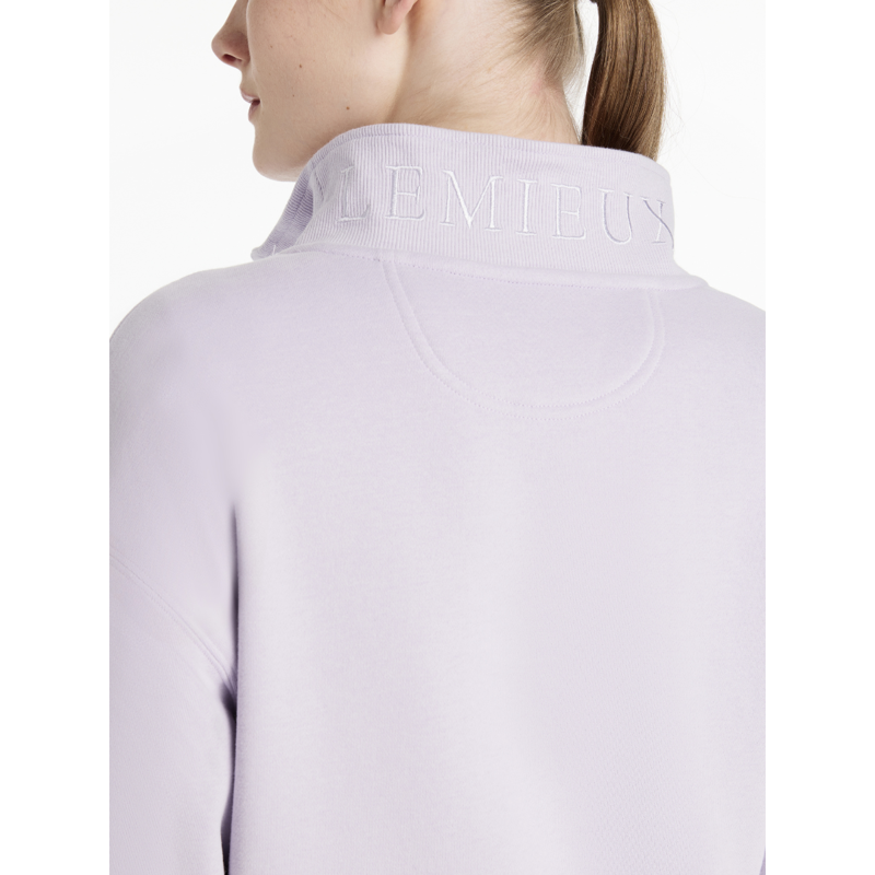 LeMieux Keira Quarter Zip Sweat - Lilac-4