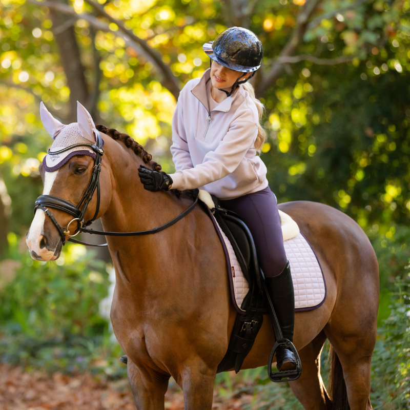 LeMieux Keira Quarter Zip Sweat - Lilac-9