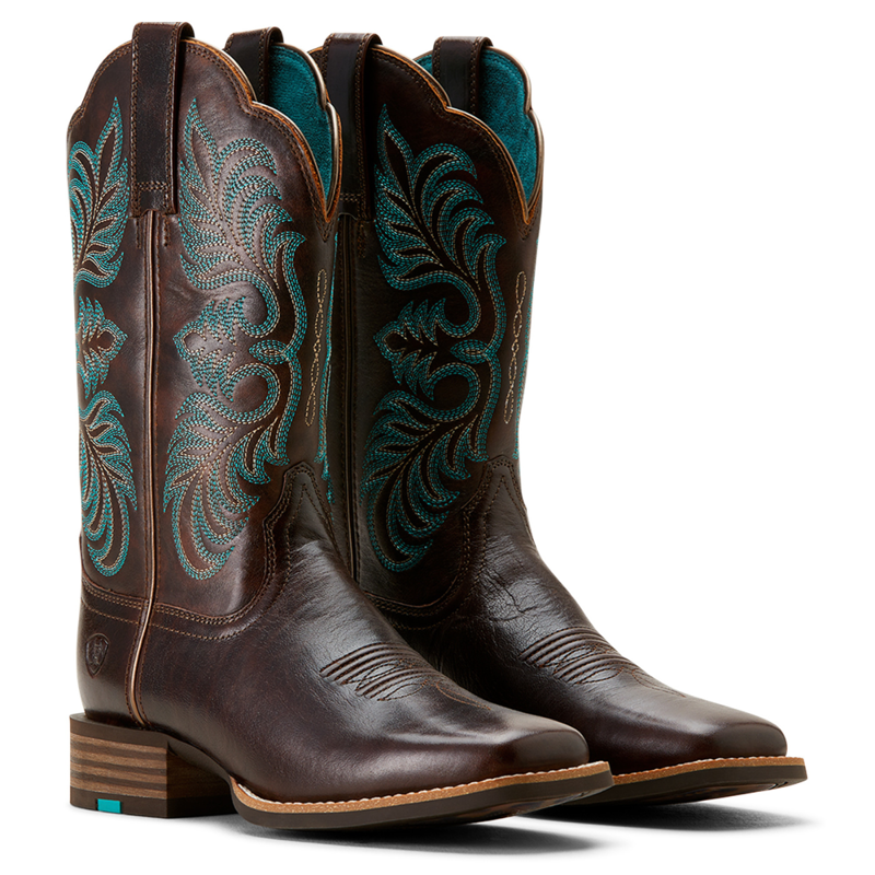 Ariat Women's Gillette Western Boot - Regular - Arizona Brown-4
