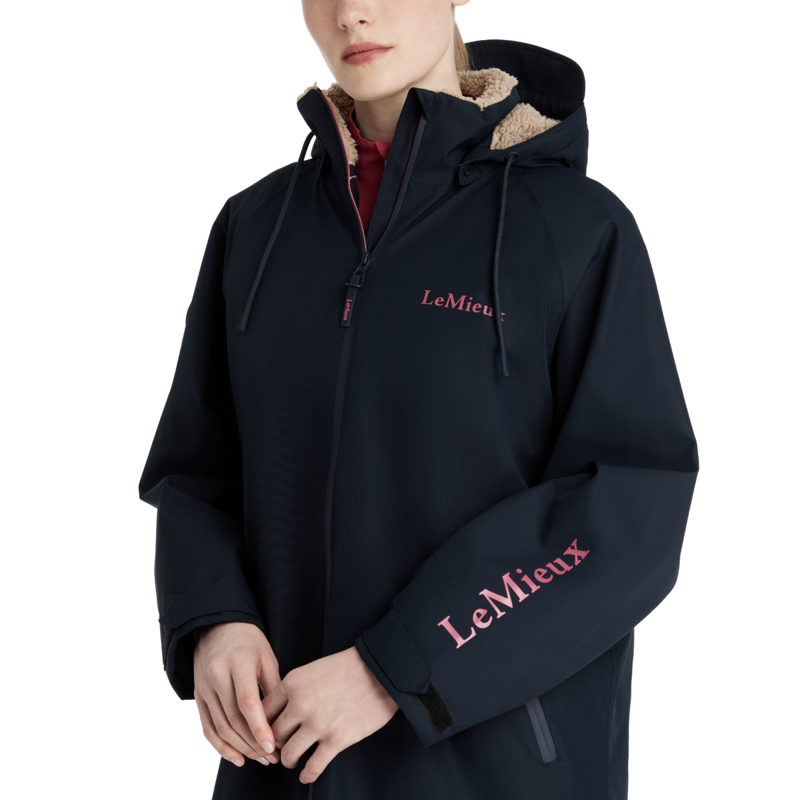 LeMieux HydroShield Robe - Navy-4