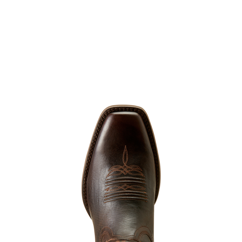 Ariat Men's Sport Herdsman Cowboy Boot - Burnished Chocolate-5