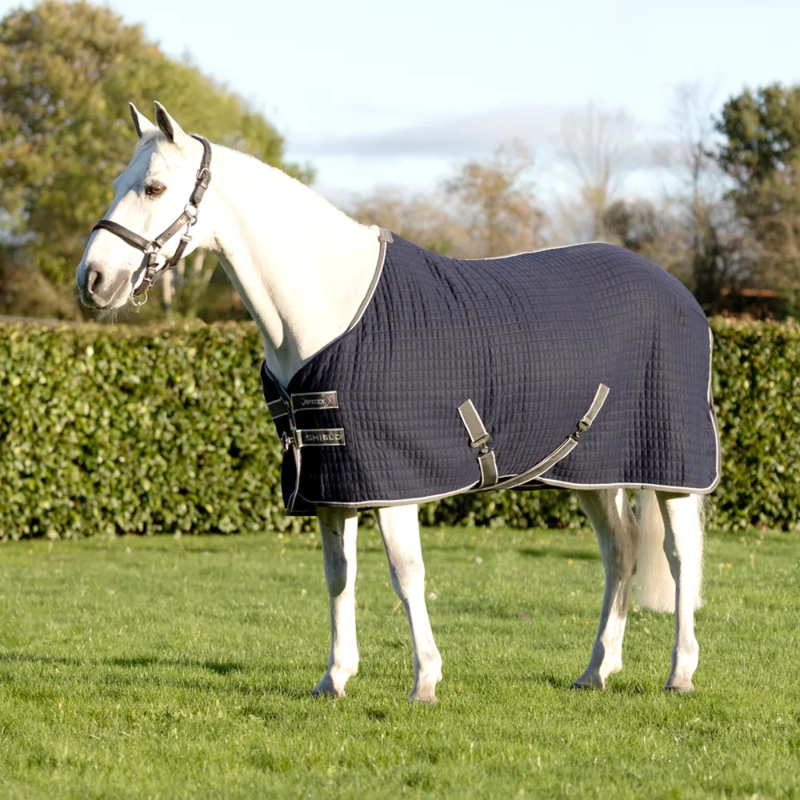 Hy DefenceX Shield Thermal Rug - Navy-1