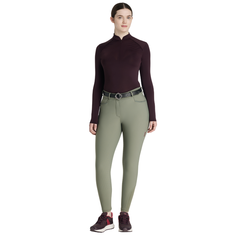 LeMieux Isabelle Full Seat Breeches - Rosemary-2