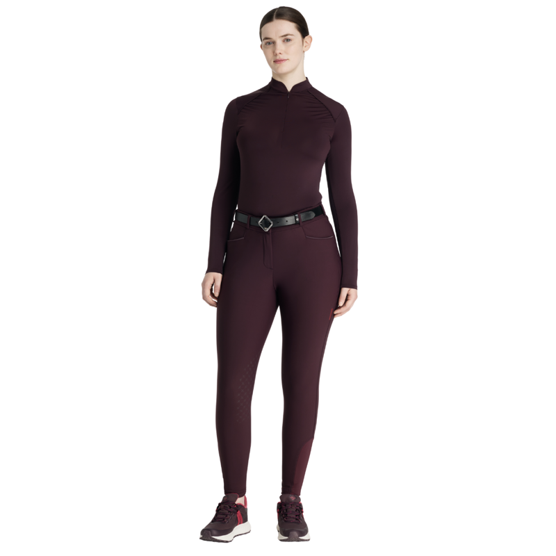 LeMieux Isabelle Full Seat Breeches - Damson-3
