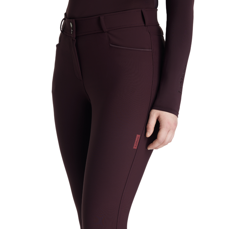 LeMieux Isabelle Full Seat Breeches - Damson-2
