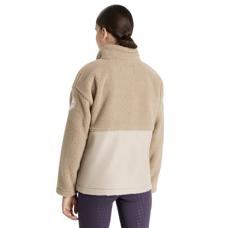 LeMieux Young Rider Tammy Teddy Fleece - Almond-1