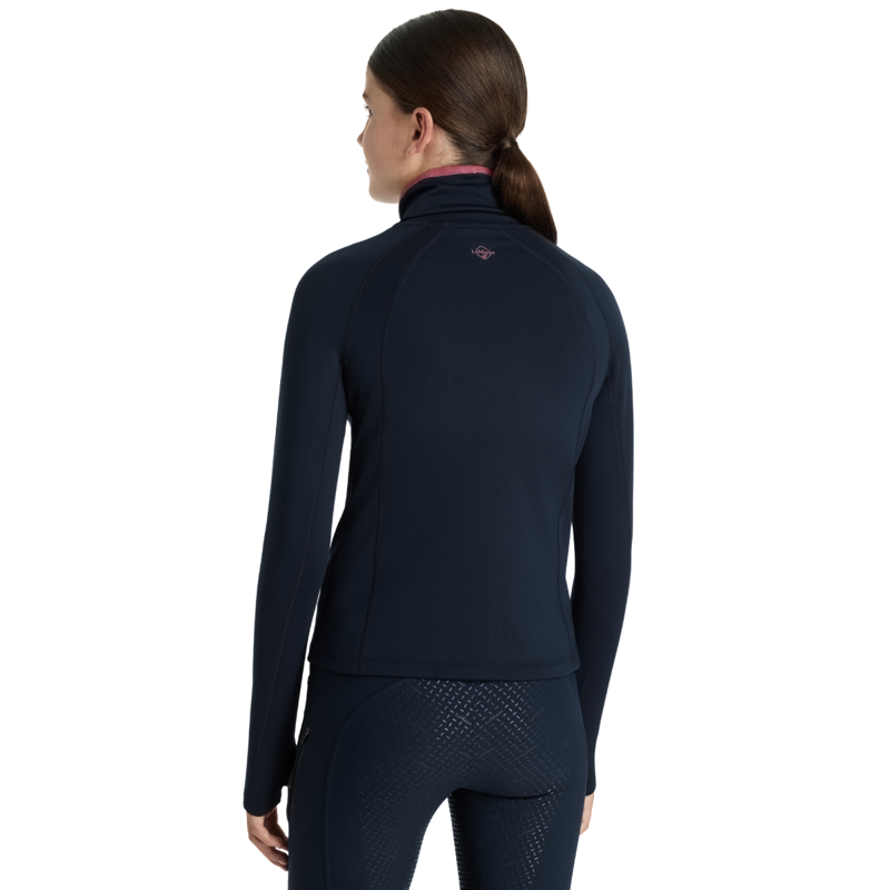 LeMieux Young Rider Savannah Snood Mesh Base Layer - Navy-1