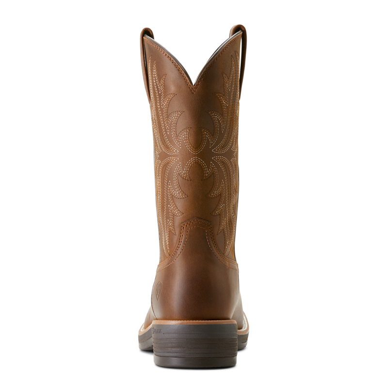 Ariat Men's Ridgeback Round Toe Cowboy Boot - Regular - Distressed Tan-2