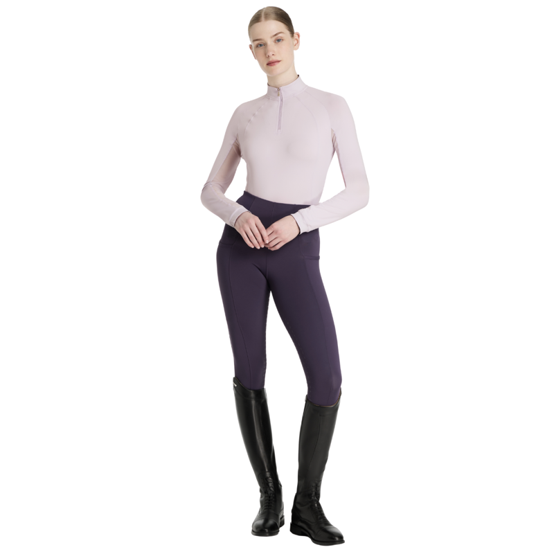 LeMieux Halle Lightweight Base Layer - Lilac-4