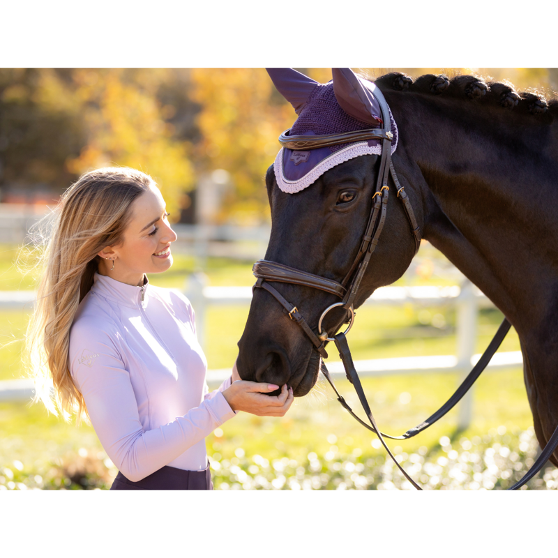 LeMieux Halle Lightweight Base Layer - Lilac-6